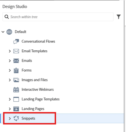 Marketo Snippets