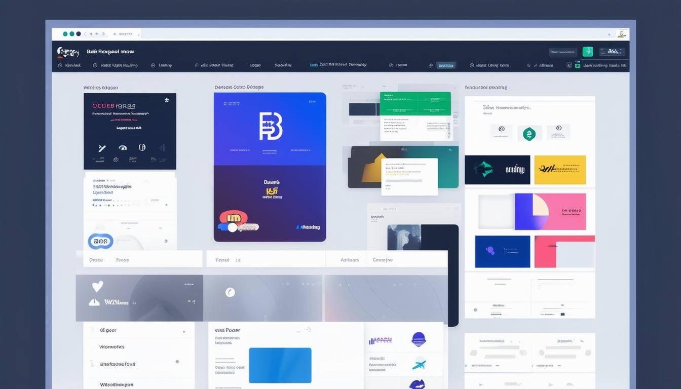 A dashboard with personalized branding elements, such as logos or themes